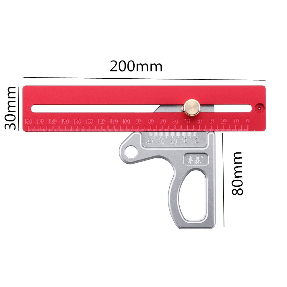 Drillpro Woodworking Ruler L-Square