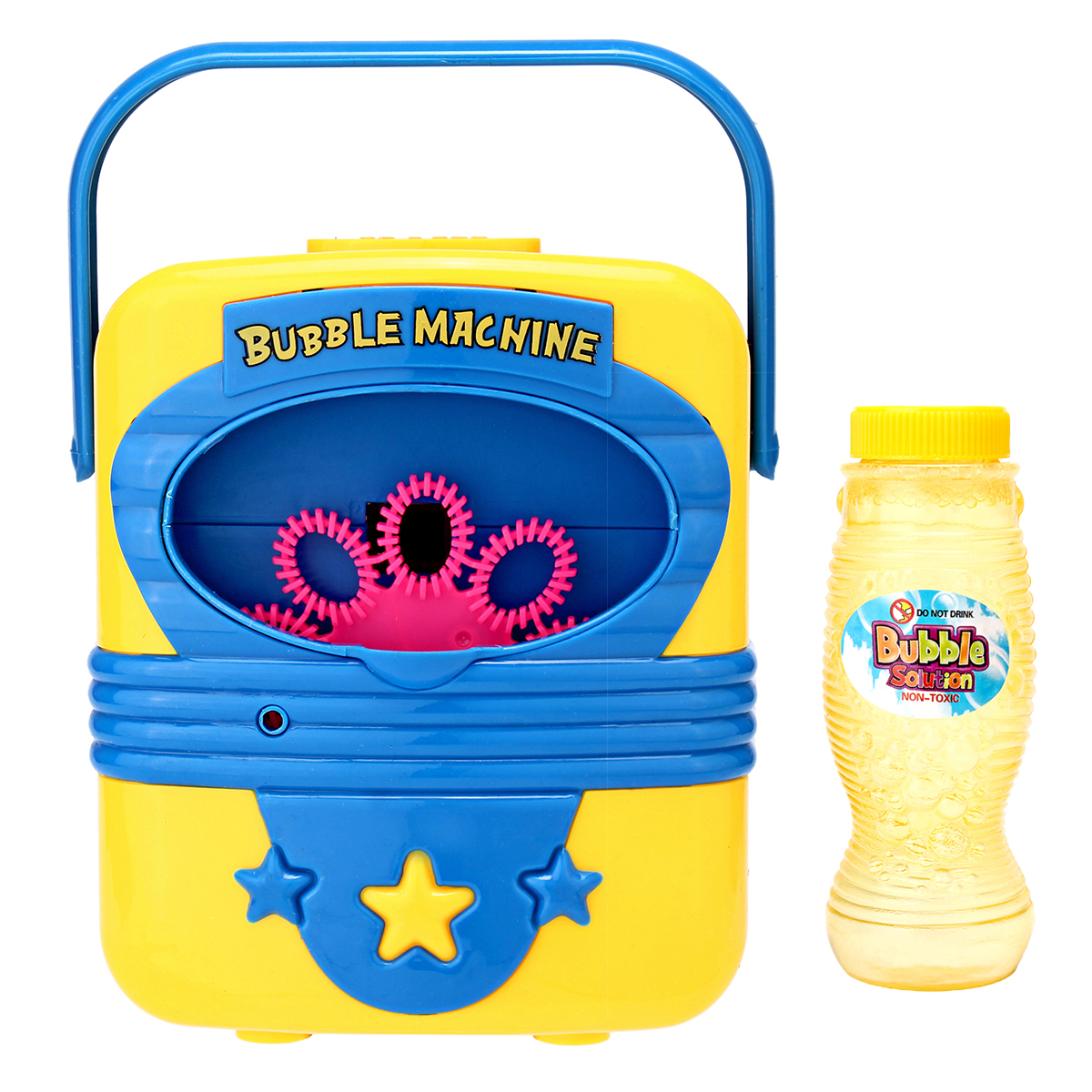 

Electronic Automatic Bubble Machine Blower Maker Toys For Kids light Up Flashing Bubble Gun