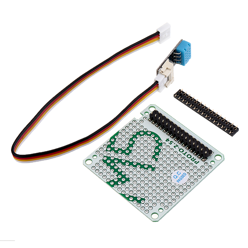 

M5Stack Experimental Prototype Board Set with DHT12 Temperature Humidity Sensor Bus Socke for ESP32 Development Board Mpu9250 Kit for Arduino