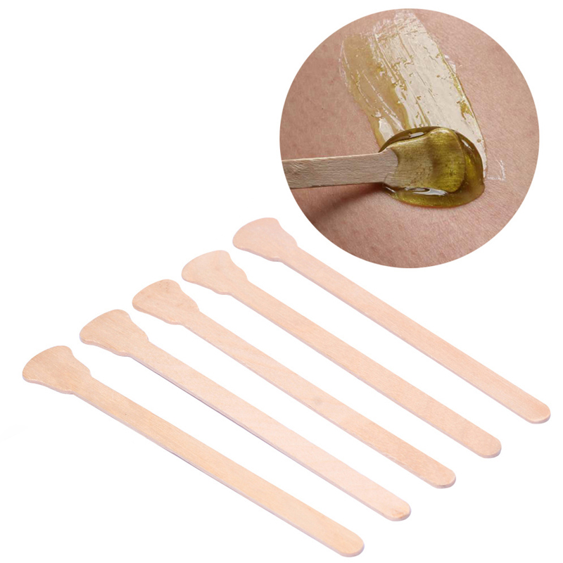 

100Pcs Disposable Waxing Stick Body Hair Removal Spatulas