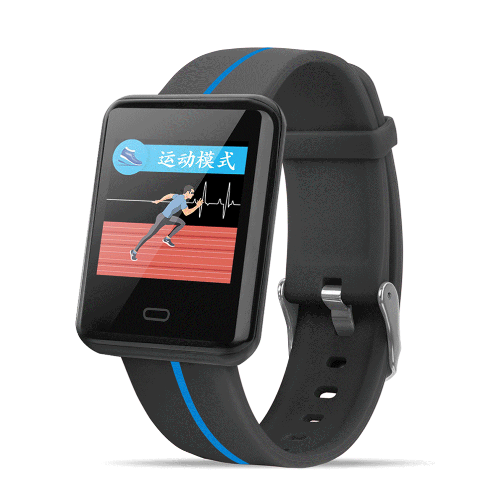 

XANES F5 1.3" IPS Color Touch Screen IP67 Waterproof Smart Watch Pedometer Heart Rate Blood Pressure Monitor Fitness Smart Bracelet