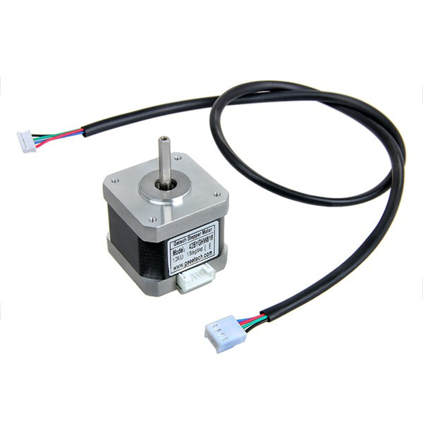

3pcs Nema17 Stepper Motor with Skidproof Shaft Four Wire Two-phase 1.8° For 3D Printer RepRap