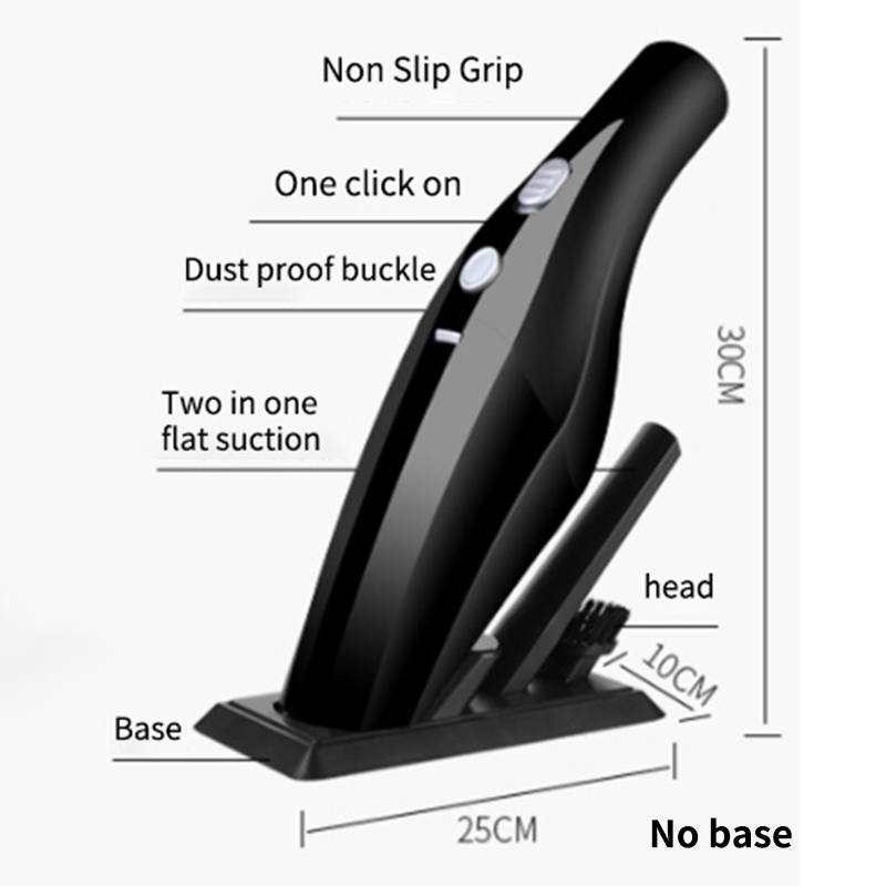 Find STR 120W 9000Pa Handheld USB Powered Car Office Wireless Vacuum Cleaner Keyboard Carpet Gap Dust Collector for Sale on Gipsybee.com with cryptocurrencies