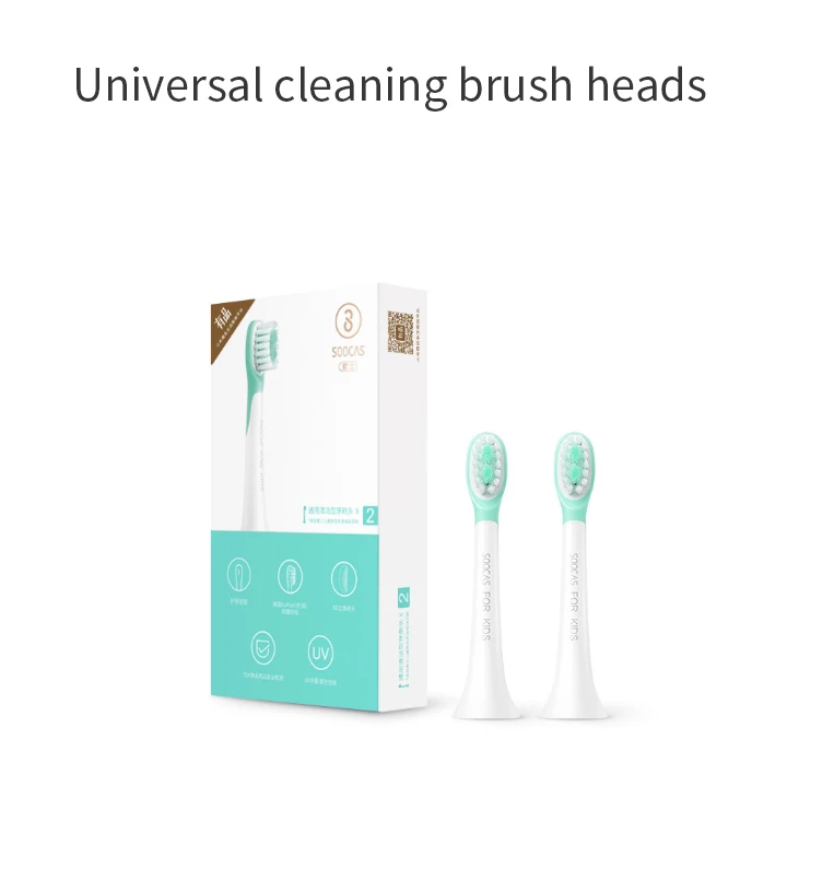 A5D1F44D 6E1A 44Db 8C53 1507F24201E8.Jpeg Xiaomi - Only Suitable For Soocas Kids' Sonic Electric Toothbrush &Lt;Div&Gt;- Us Dupont Antibacterial Soft Bristles, Tynex Classic 0.127Mm&Lt;/Div&Gt; &Lt;Div&Gt; - Fda Food And Drug Safety Testing, Guarantee Brush Head Safety And Hygiene &Lt;Div&Gt;- Soocas Specializes In Soft Rubber-Wrapped Small Brush Heads For Children, Give Your Baby Full Protection, Not Allergic&Lt;/Div&Gt; &Lt;Div&Gt; &Lt;Div&Gt;- 3D Stereo Brush Head, Cleaner Is More Effective, Fit The Surface Of The Tooth, Deep Into The Tooth Surface And Tooth Gap&Lt;/Div&Gt; &Lt;/Div&Gt; &Lt;/Div&Gt; Soocas Kids Sonic Electric Toothbrush Head Soocas Kids Sonic Electric Toothbrush Head (2 Pcs) General Clean - Green