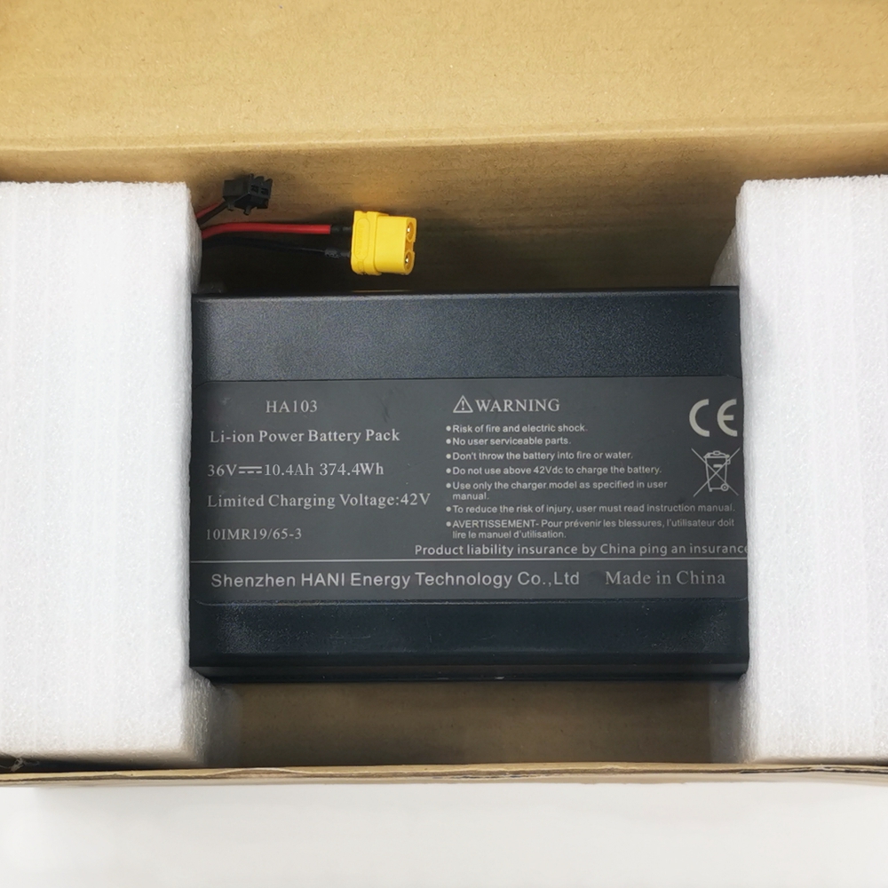 Find EU Direct HANIWINNER HA103 01 Electric Bike Battery 36V 10Ah 374 4Wh Cells Pack E bikes Lithium Li ion Battery for DYU S2/D3 /D3F Electric Bicycle for Sale on Gipsybee.com with cryptocurrencies