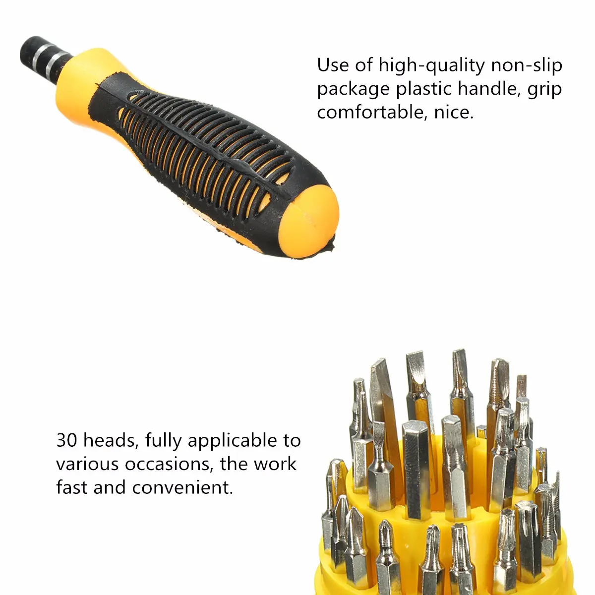 31 in 1 Screwdriver Set Mechanic Repair Tool Kit for PDA Cell Phone Watch PSP