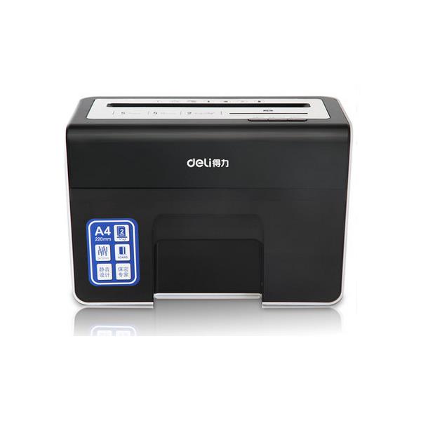 

Deli 9936 Electric Paper Shredder Environmentally Friendly Low Energy Consumption Paper Files Cards Cutting Shredder Off