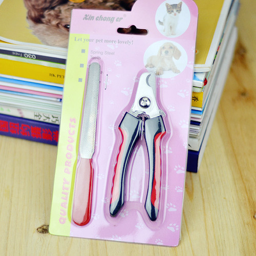 

Large And Medium-sized Dog Pet Dog Nail Clippers Dog Nail File Cut Toenail Scissors Nail Cleaning Scissors Teddy With Setback