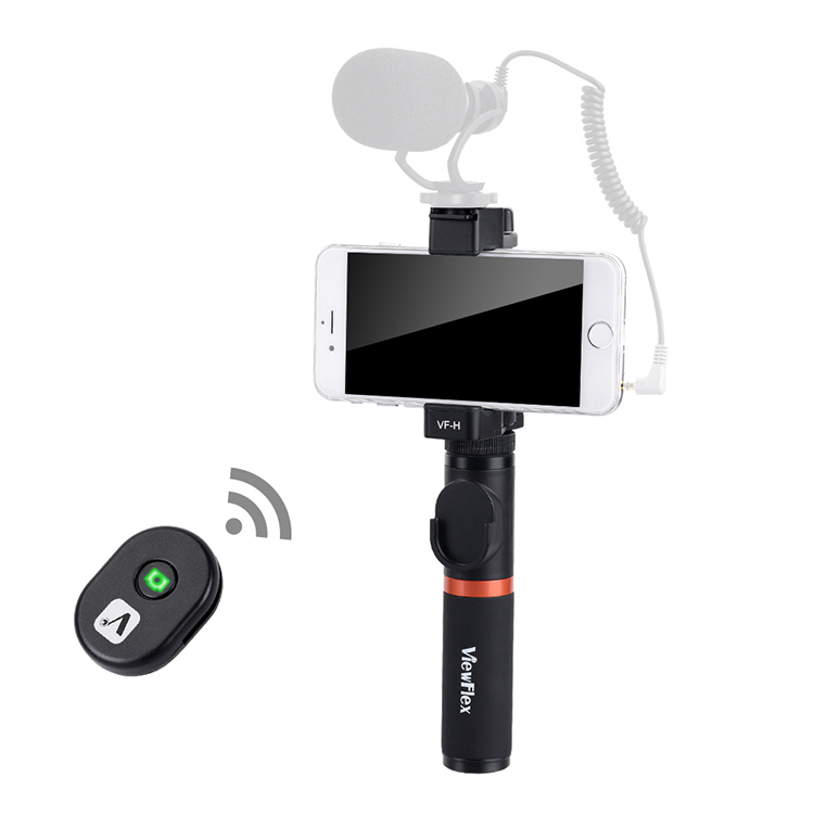 

VIEWFLEX VF-H3 Bluetooth Электронный стабилизатор видеозахвата с Смартфон Зажим Дистанционное Управление Ручка для iPhone для Samsung для Huawei Смартфонs