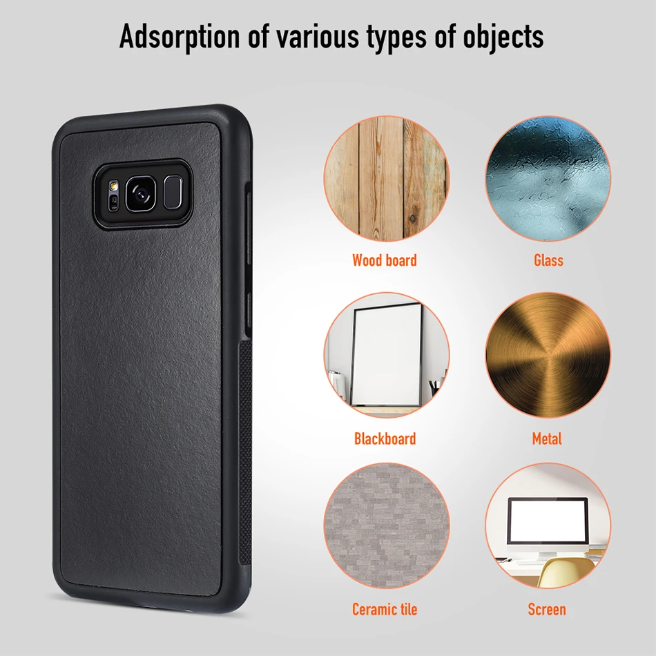 Ultra Thin Nanometer Anti Gravity Anti Skid Magical Suction Case For Samsung Galaxy S8 Plus 6.2 Inch