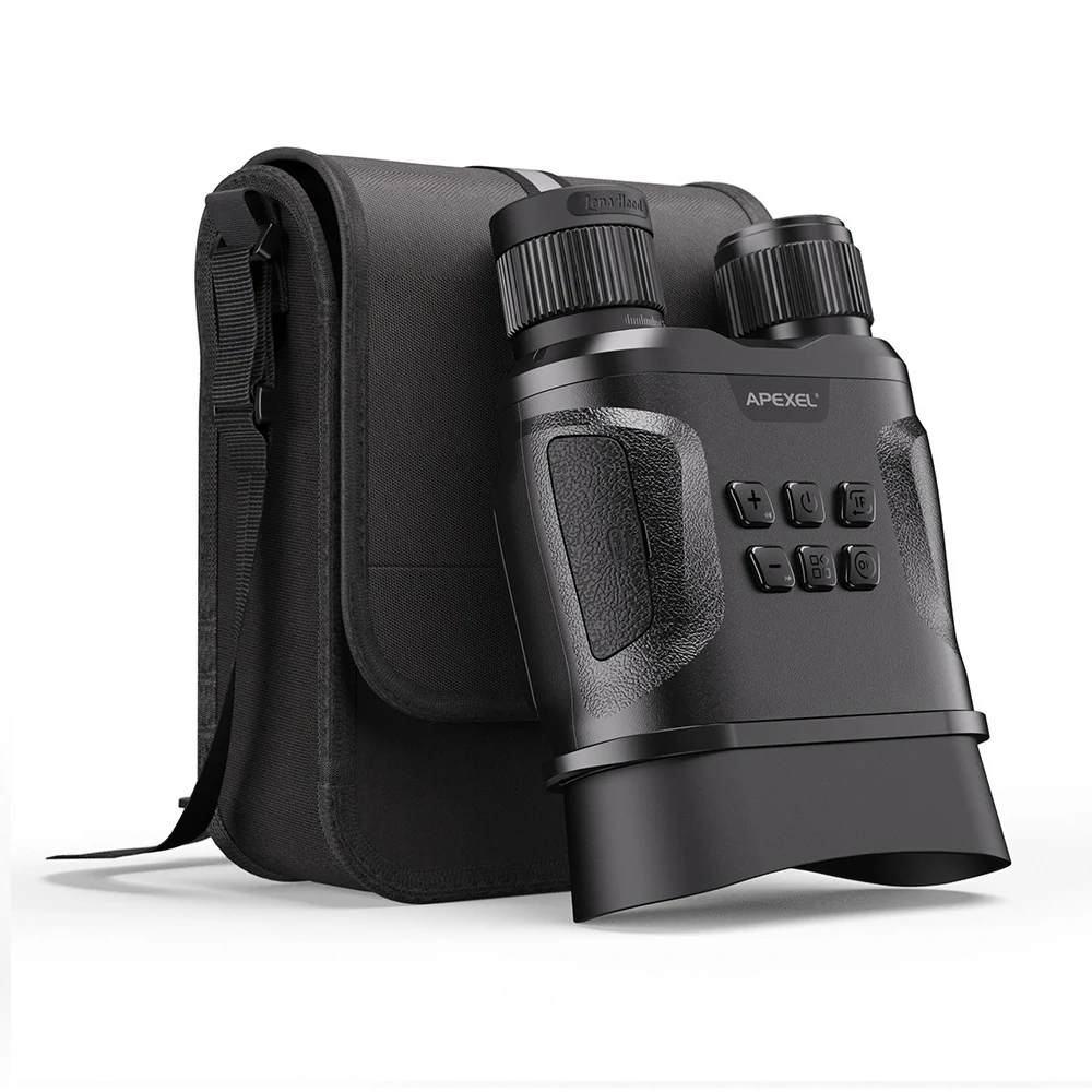 Find APEXEL HD 1080P 4X Zoom Digital Infrared Night Vision Binoculars Hunting Camera Support Video Recording Hunting Binoculars Telescope for Wildlife Photography Camping for Sale on Gipsybee.com