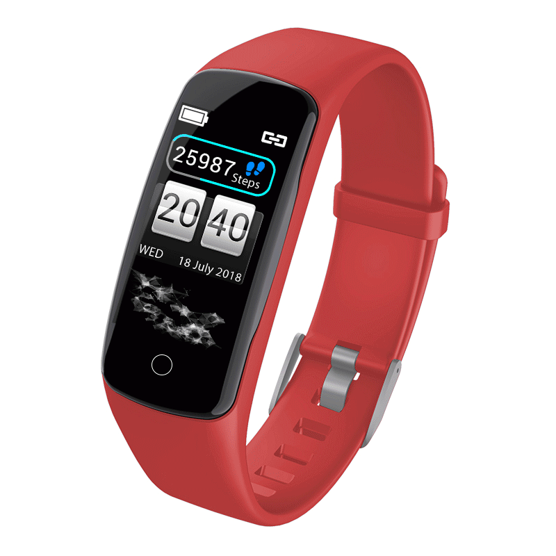 

XANES® V8 0.96'' Color Screen IP67 Waterproof Smart Watch PPG Heart Rate Blood Pressure Oxygen Monitor Anti-lost Stopwatch Sports Fitness Bracelet