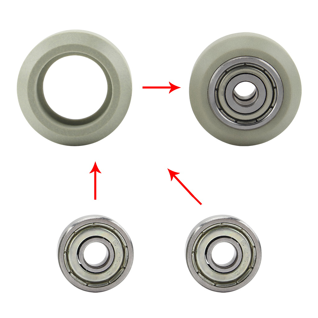 CR-10S/Ender-3 IGUS Upgrades 625ZZ Bearings Pulley for 3D Printer Part 8