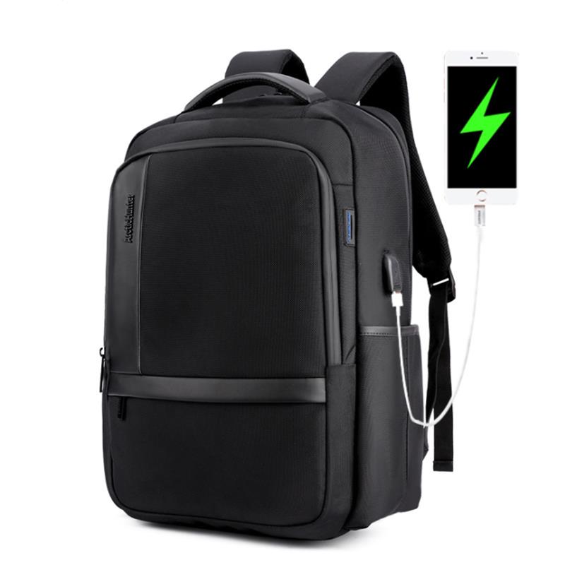

ARCTIC HUNTER B00120 18 Inch Laptop Bag Mens USB Charging Waterproof Backpacks Multifunction Large Capacity Travel Bagpack Men's Shoulder Bag School Bag
