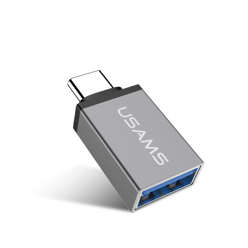 

Original USAMS USB3.1 Type-C to USB OTG Adapter For Macbook Nexus 5X 6P Xiaomi 5 4S Nokia N1