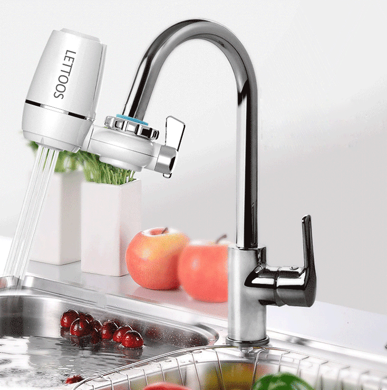 Lts 86 Tap Faucets Water Filter Washable Ceramic Faucets Mount Water Purifier