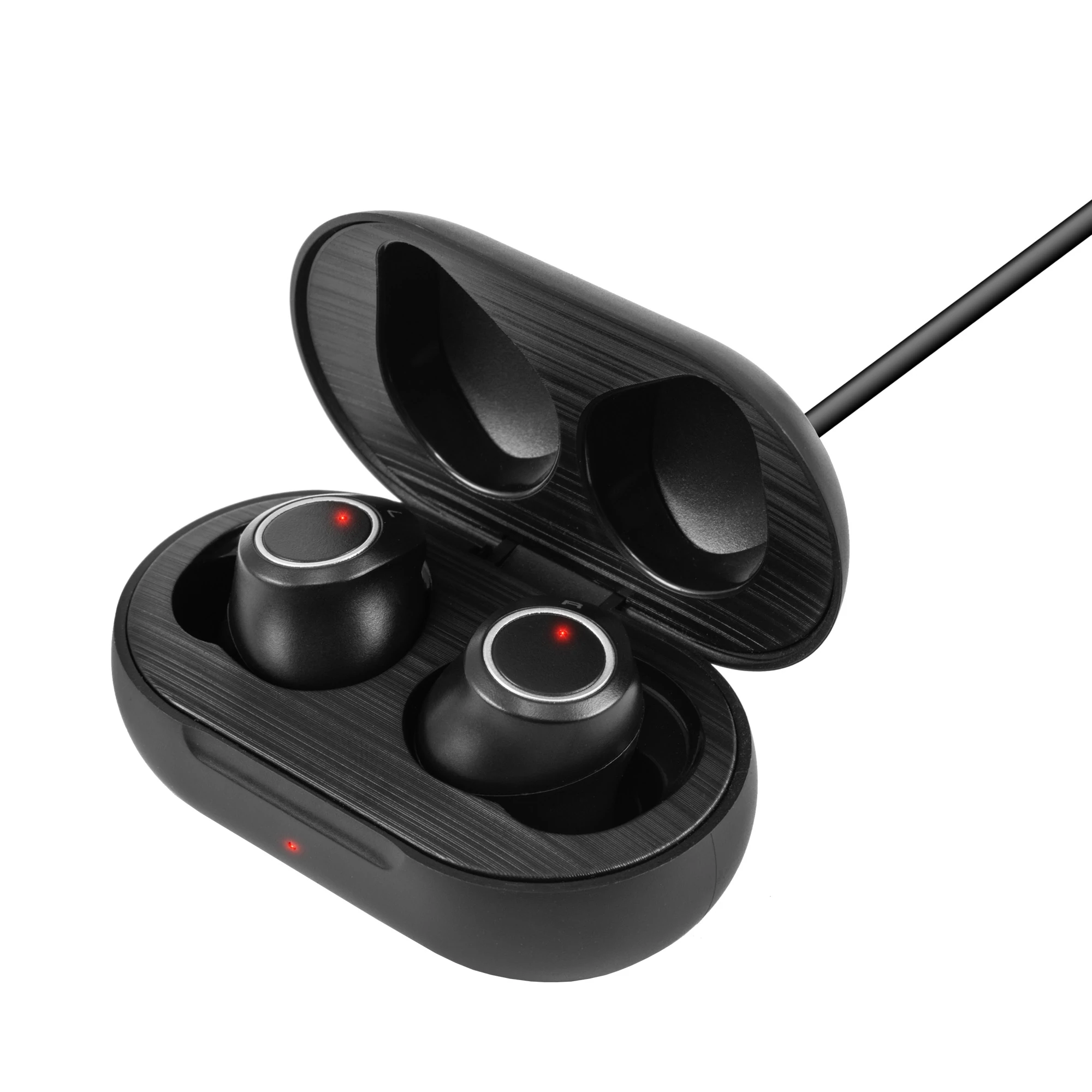 Find Bakeey T15 Touch Control Noise Reduction Binaural Hearing Aids Sound Amplifier with Magnetic Charging Storage Case for Sale on Gipsybee.com