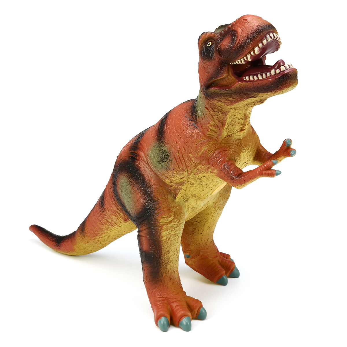 

Large 21" Soft Stuffed Rubber Dinosaur T-Rex Tyrannosaurus Play Toy Animal Figures Diecast Model
