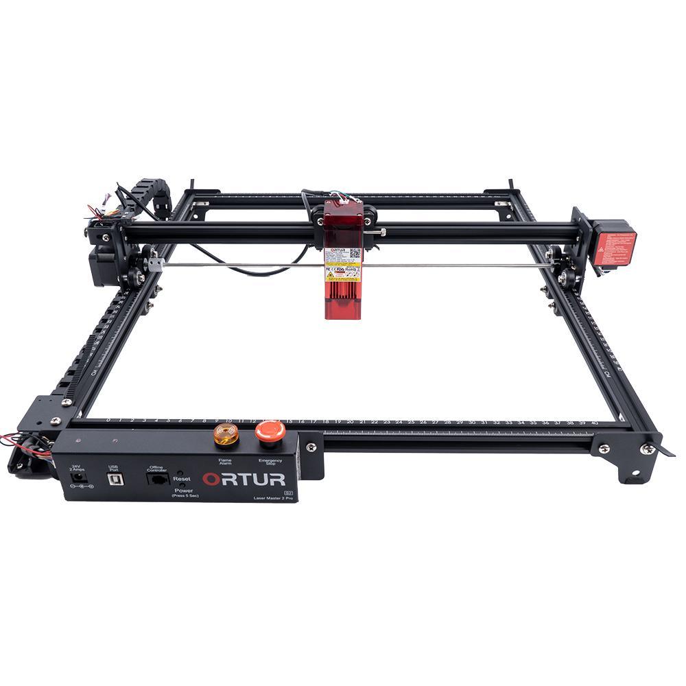 Find ORTUR Laser Master 2 Pro S2 LU2-4 LF SF Laser Engraving Cutting Machine Cutter 400 x 430mm Large Engraving Area Fast Speed 10,000mm/Min High Precision Laser Engraver for Sale on Gipsybee.com with cryptocurrencies