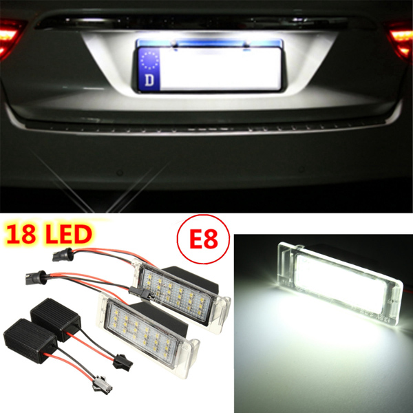 

2x безошибочной 18 LED номер лицензии СМД пластина свет лампы для Chevy Camaro Cruze