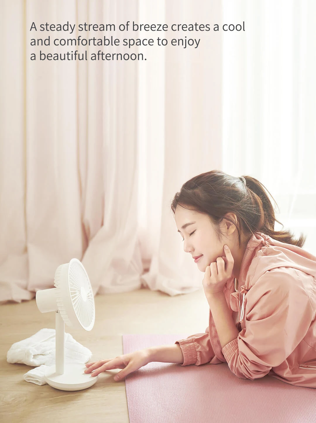 Xiaomi Solove F5 Desktop Fan 60° Shaking Head 3 Modes 4000mAh Portable Fan 9