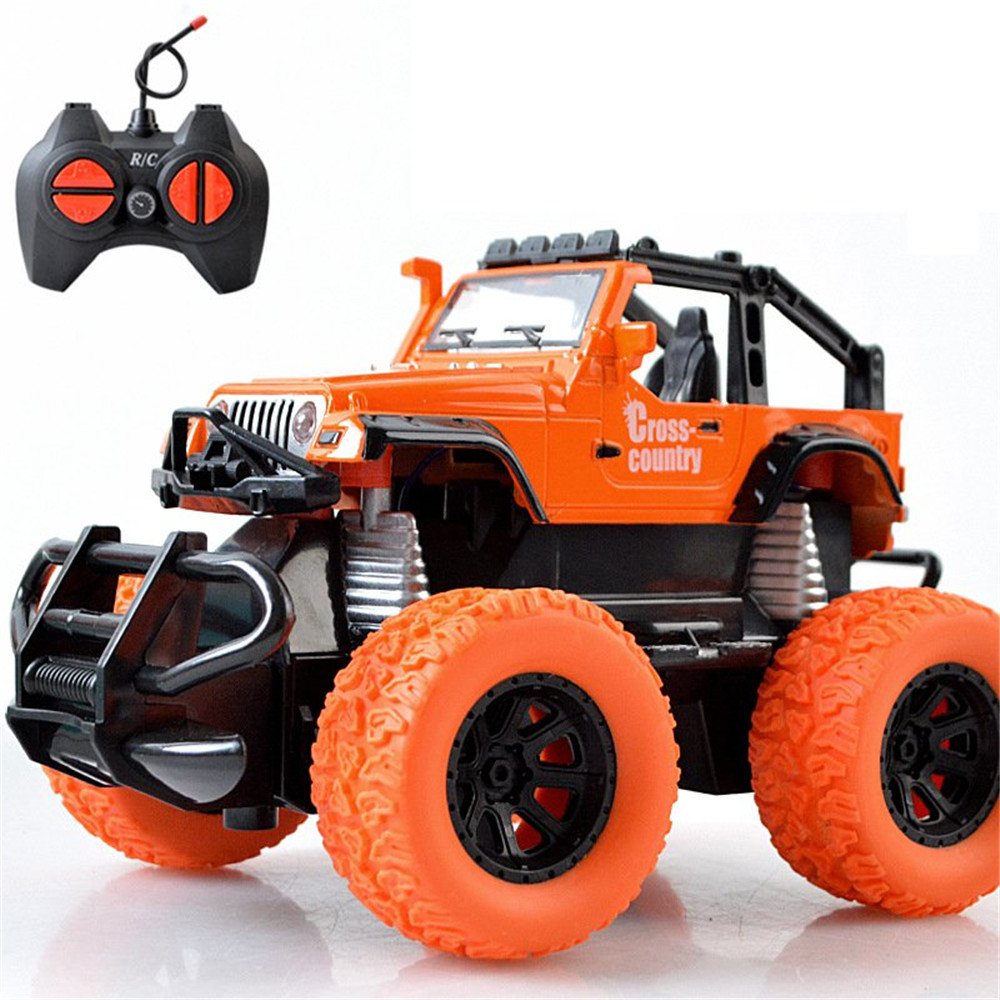 

Tensheng 1/28 27MHZ 4CH Rc Car Monster Off-road Truck Vehicle W/ Light Without Battery Toy
