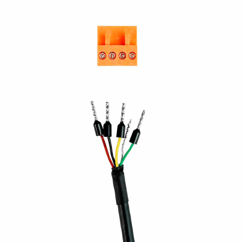 3Pcs M5Stack 24AWG 4-Core Twisted Pair Shielded Cable RS485 RS232 CAN Data Communication Line 1M 2