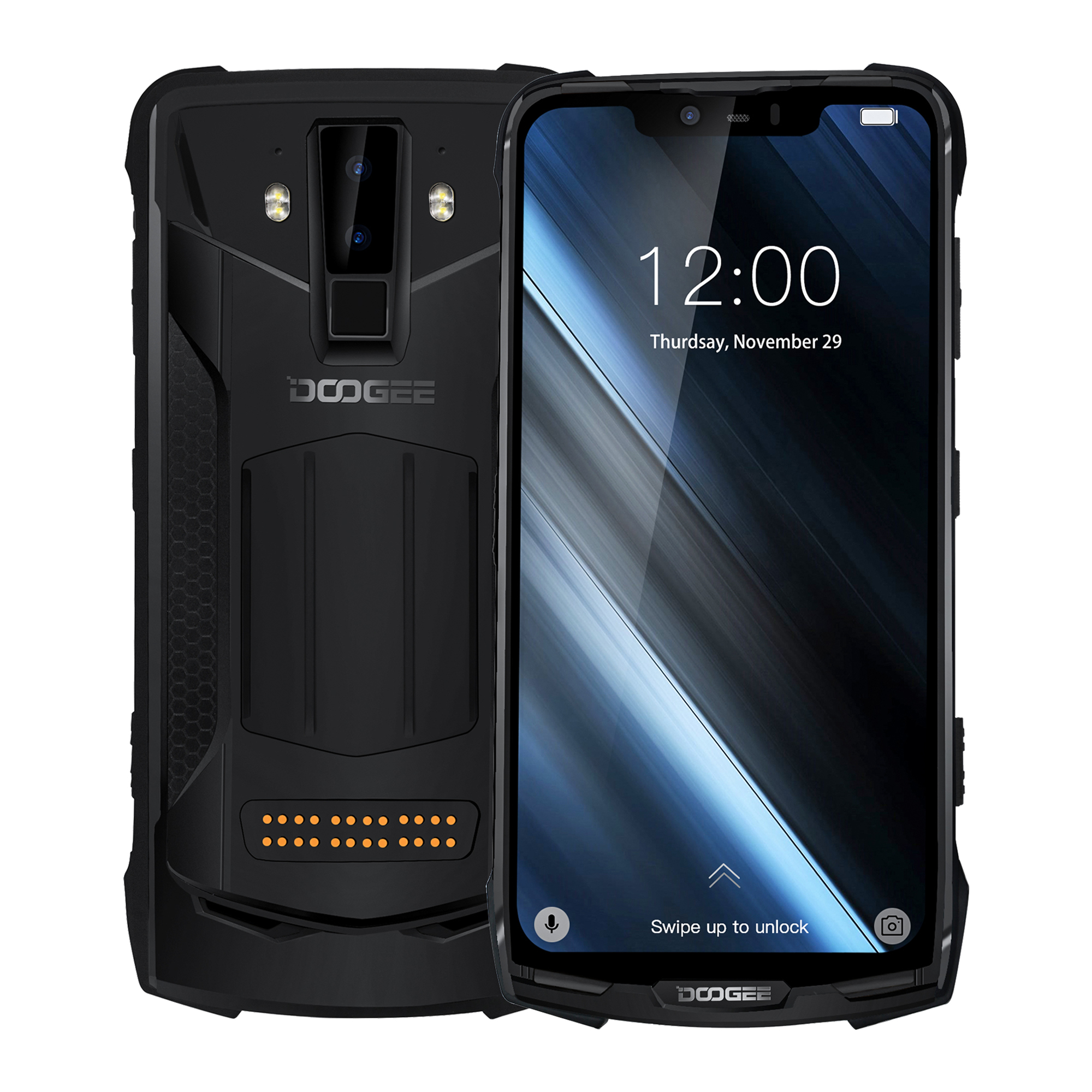 

DOOGEE S90 6.18 Inch FHD+ IP68 Waterproof NFC 5050mAh 6GB RAM 128GB ROM Helio P60 Octa Core 4G Smartphone