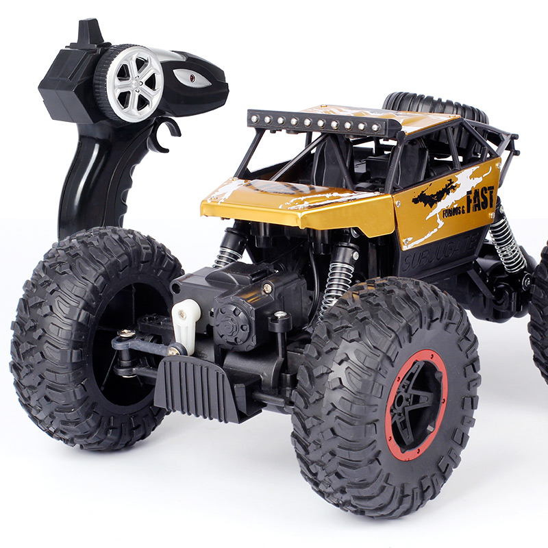 

Dadgod 1/18 2.4G 4WD Racing RC Car High Speed Rock Crawler Bigfoot Climbing Truck Toy