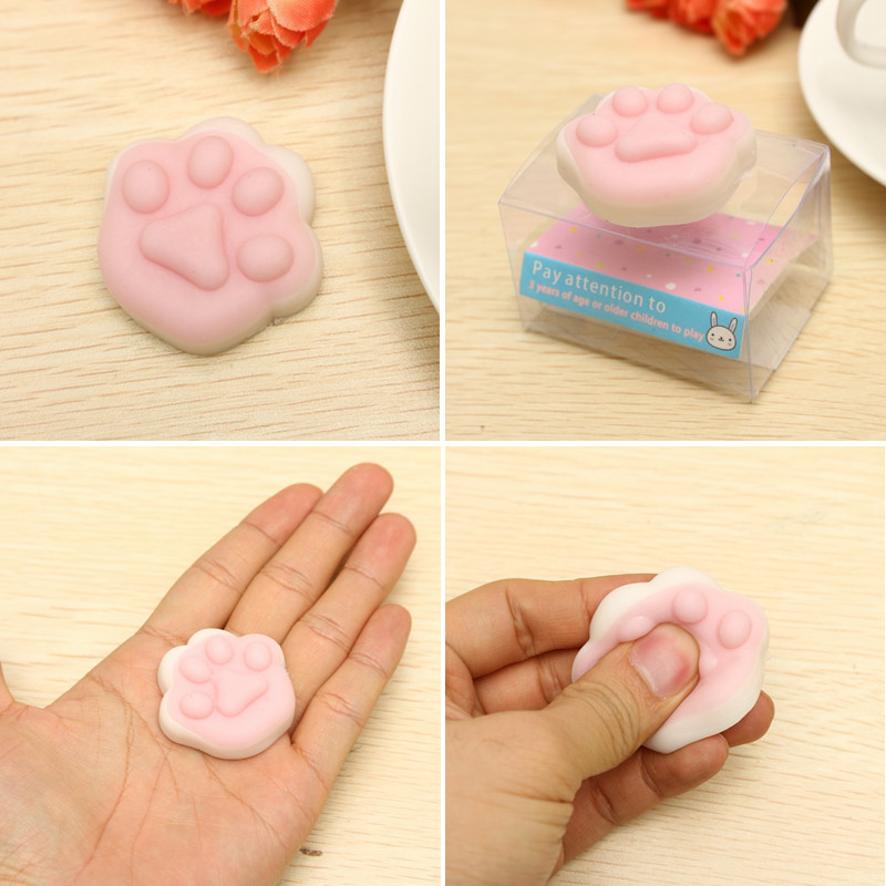 

Cat Paw Claw Squishy Squeeze Cute Healing Toy Kawaii Collection Stress Reliever Gift Decor