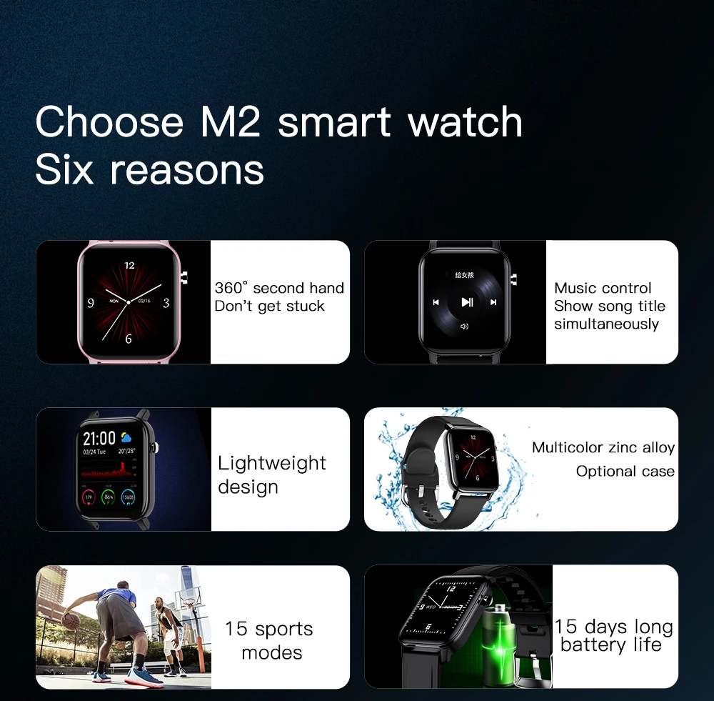 Kospet M2 Smartwatch -7