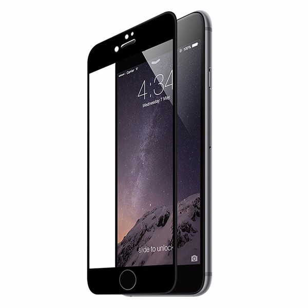 

Ultra Thin 0.2mm 9H 3D Carbon Fiber Soft Edge Tempered Glass Screen Protector for iPhone 7 4.7 Inch