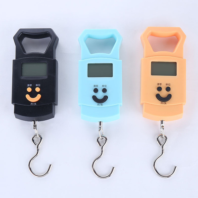 

New Portable Scales Mini Electronic Said Express Portable Hook Luggage Scale 50 Kg