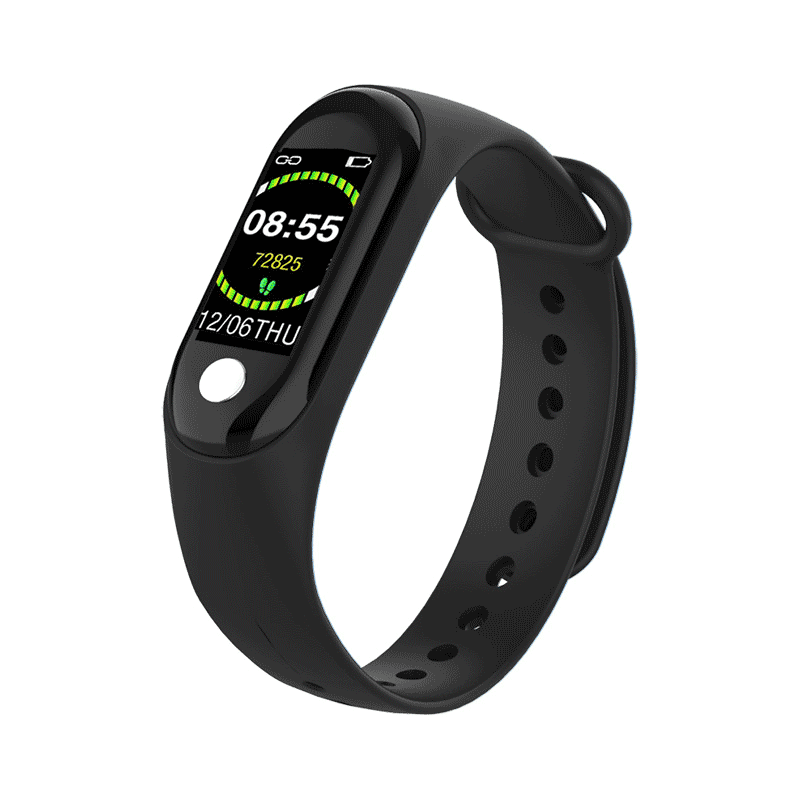 

Bakeey M4X Brightness Adjust Heart Rate Blood Pressure Oxygen Monitor ECG+PPG Countdown Smart Watch