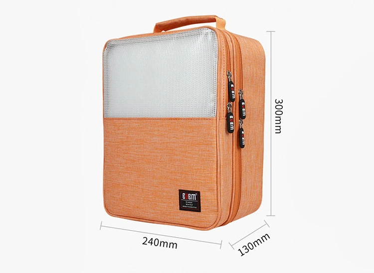 BUBM TXD-M Shoe Bag Organizer Travel Portable Shoes Storage Pouch Case Packing Cube