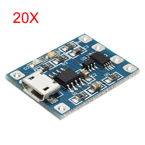 20Pcs Micro USB TP4056 Charge ...