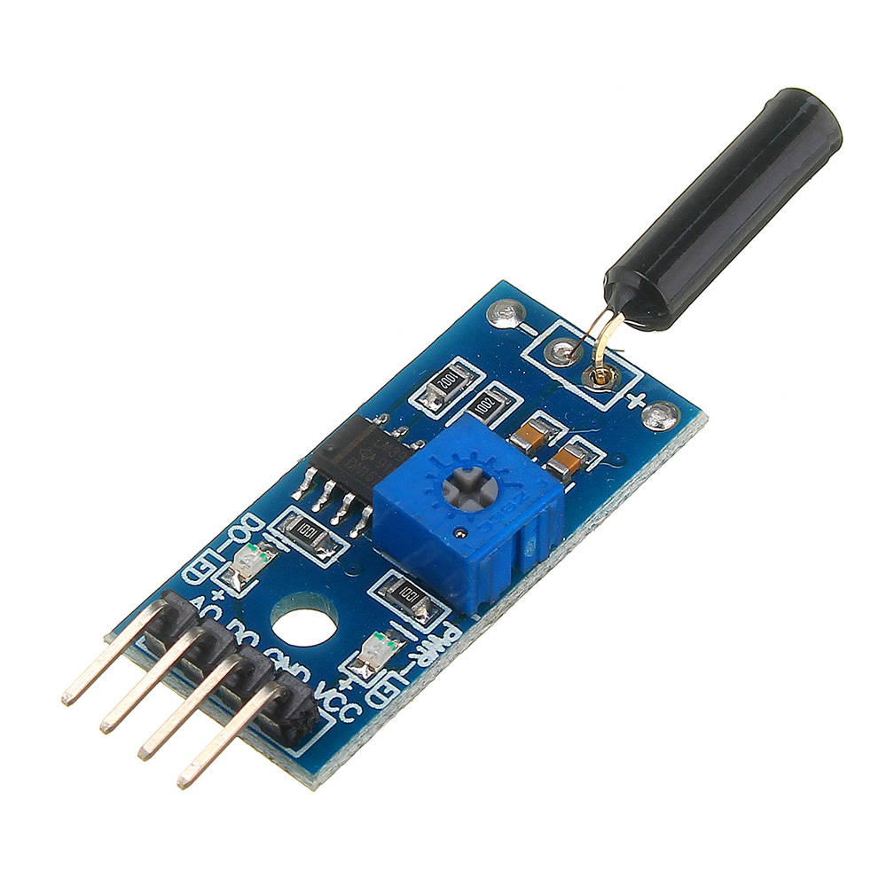 

SW-18010P 3V to 5V Open Type Vibration Sensor Switch Module Alarm Trigger For Arduino