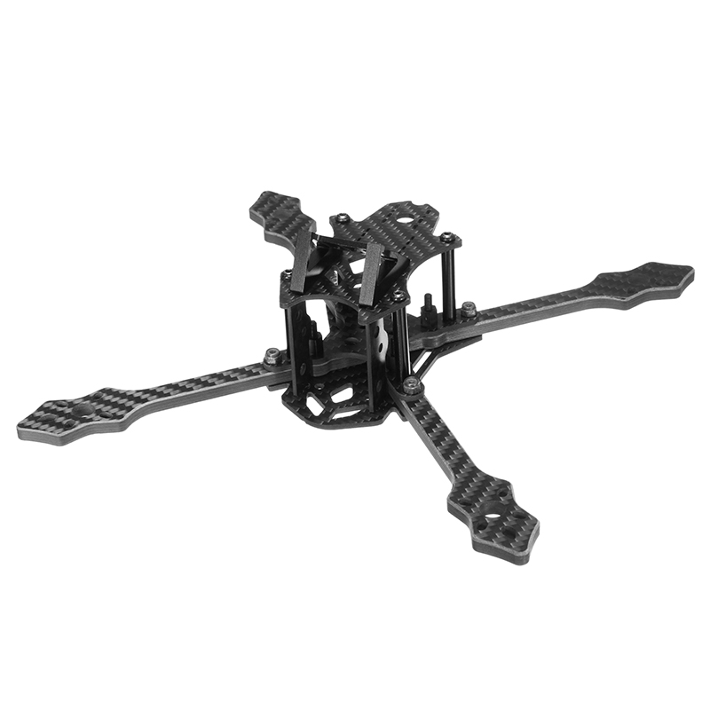 

Realacc Blackbird 210N 210mm Normal X FPV Racing RC Drone Frame Kit 5mm Arm Carbon Fiber w/ PDB 5V & 12V