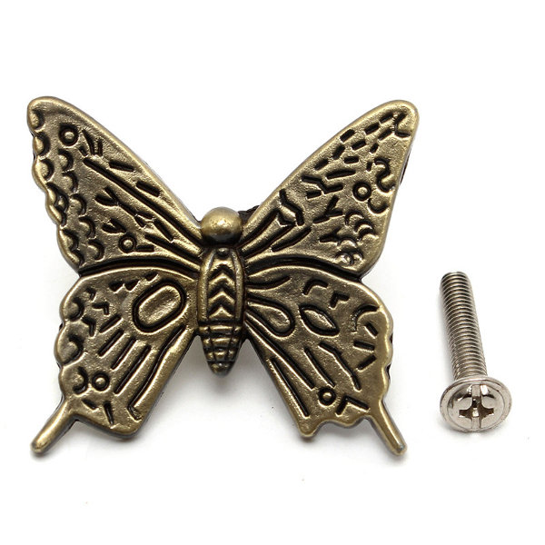 

Butterfly Cabinet Handles Kitchen Furniture drawer pull knob With Screws