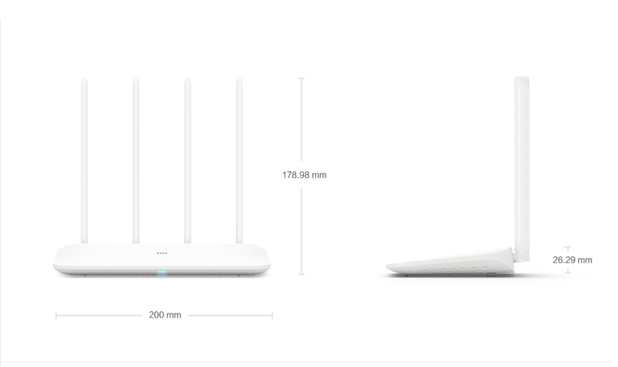 Xiaomi Mi Router 4 Dual Band 2.4G 5G 1167Mbps Gigabit Wireless WiFi Router 
