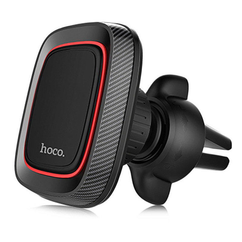 

HOCO CA23 Magnetic 360 Degree Rotation PU Leather Car Mount Air Vent Phone Holder Stand for Xiaomi
