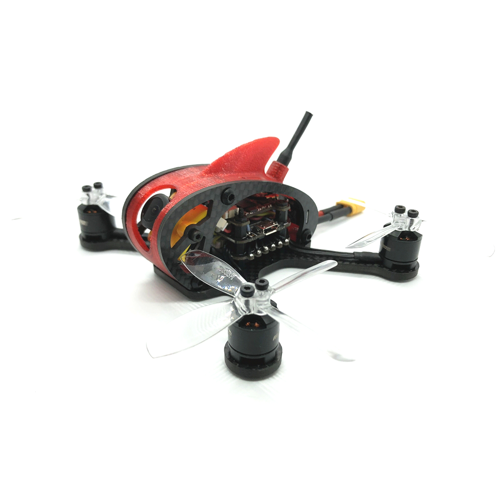 FullSpeed Leader 2.5SE 120mm FPV Racing Drone PNP F3 OSD 28A BLHELI_S 2-4S 600mW Caddx Micro F2 2