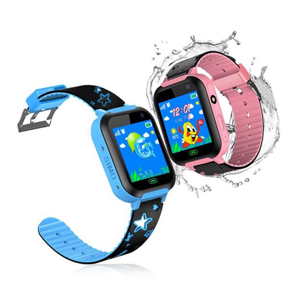 

Bakeey DS37 1.44inch Touch Screen IPX7 SOS GSM LBS Location Camera Flashlight Children Smart Watch