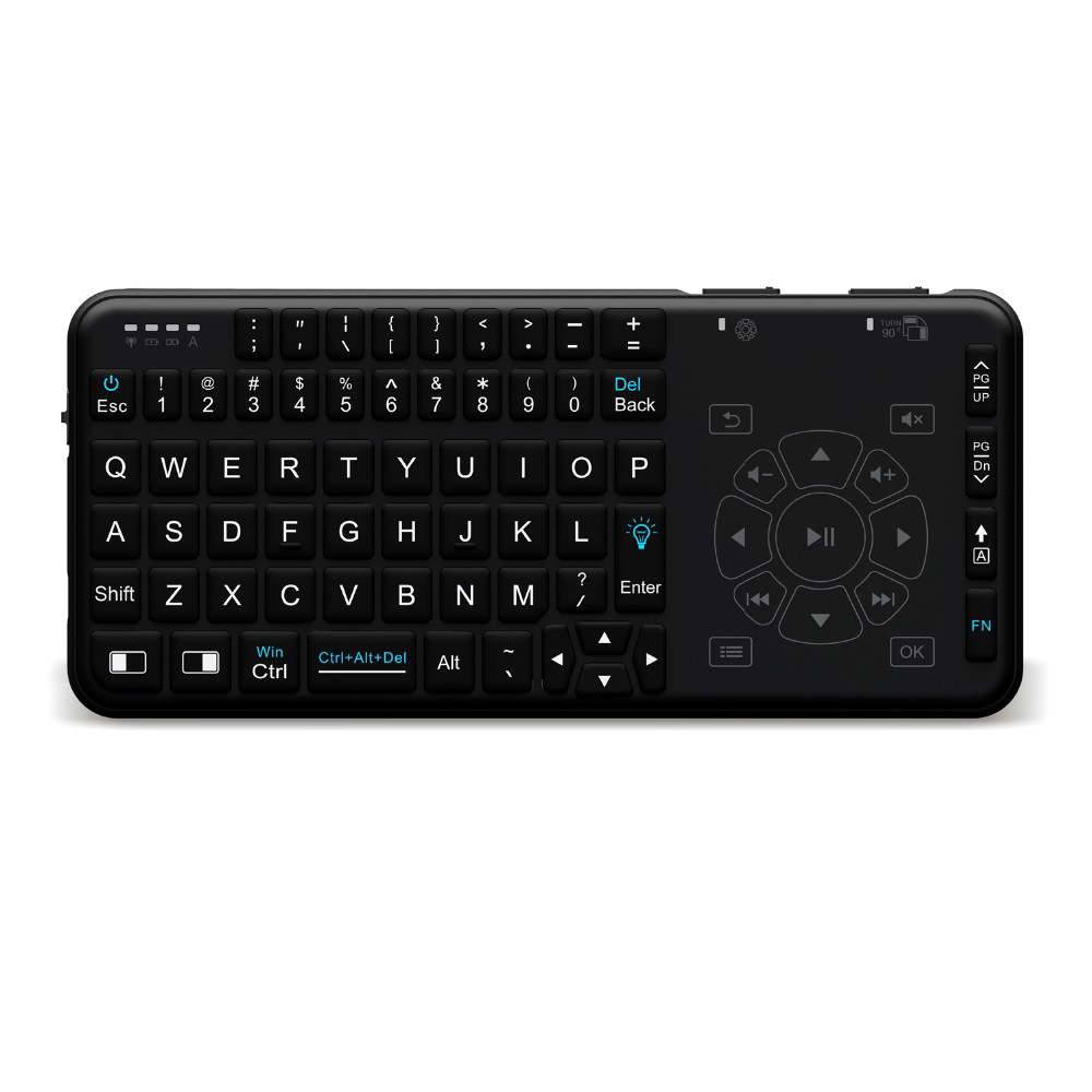 

Rii i4 2.4Ghz Backlit Wireless Backlit Mini Keyboard Touchpad Air Mouse
