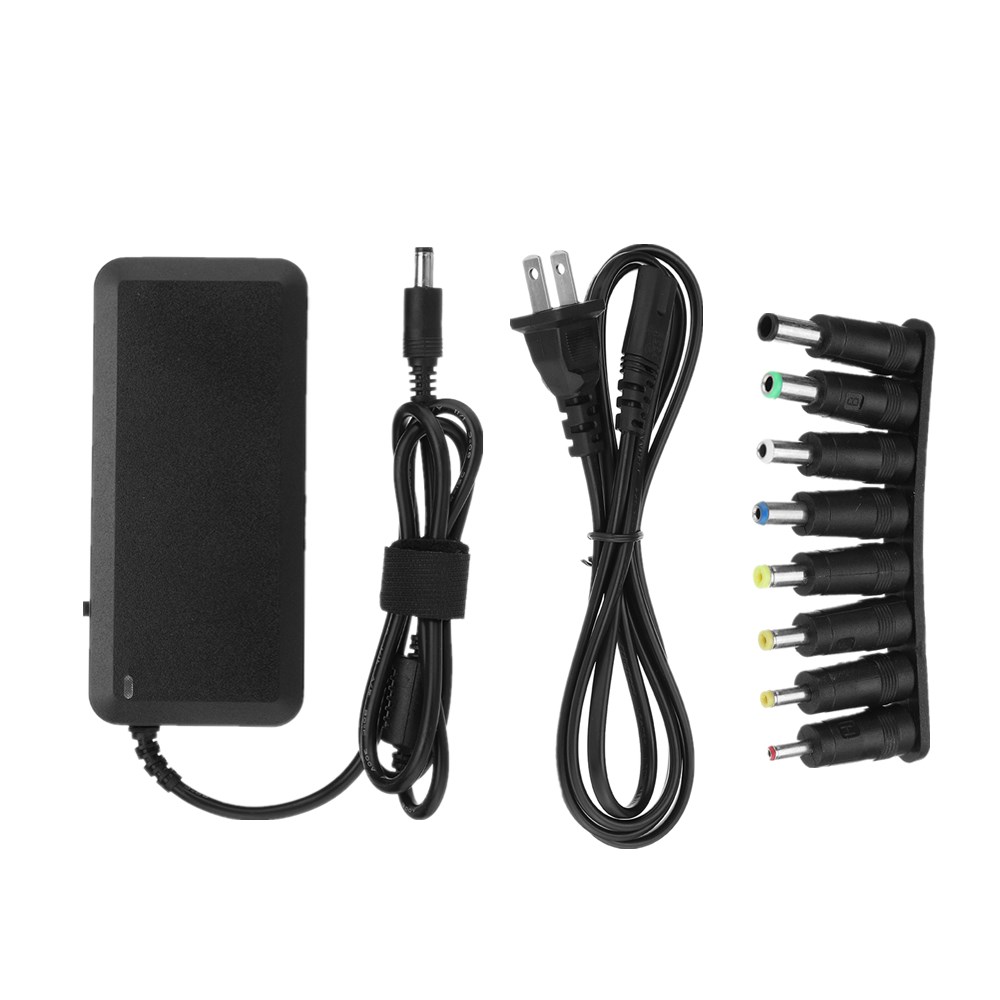 

AC100-240V To DC12-24V 120W Adjustable US Plug Power Adapter Universal Charger with 8 Standard Plugs