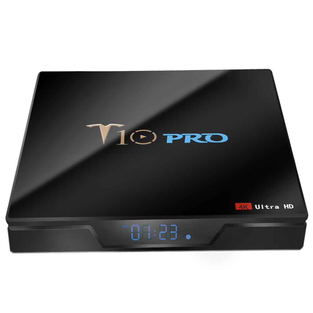 

T10 PRO Amlogic S905X2 4 ГБ DDR4 RAM 64GB ПЗУ блютуз 4.1 5 Г Wi-Fi Android 4K ТВ Коробка
