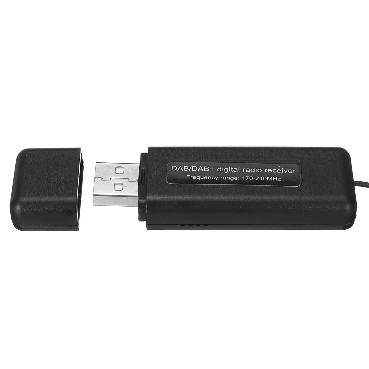 

170-240MHz DAB/DAB+ Digital Radio Receiver USB Adapter for bluetooth Speaker