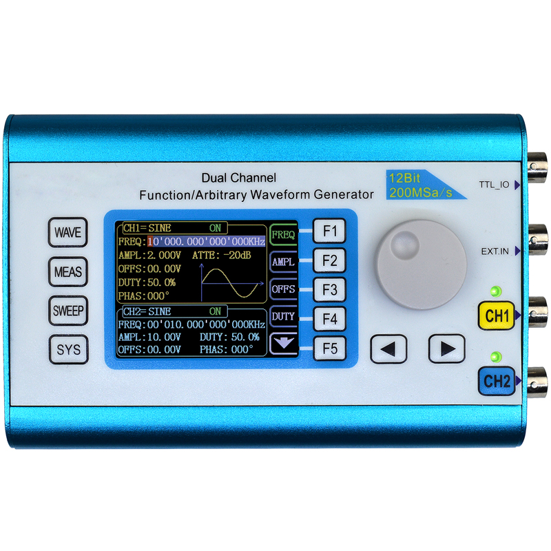 

FY2300 25MHz Arbitrary Waveform Dual Channel High Frequency Signal Generator 200MSa/s 100MHz Frequency Meter DDS