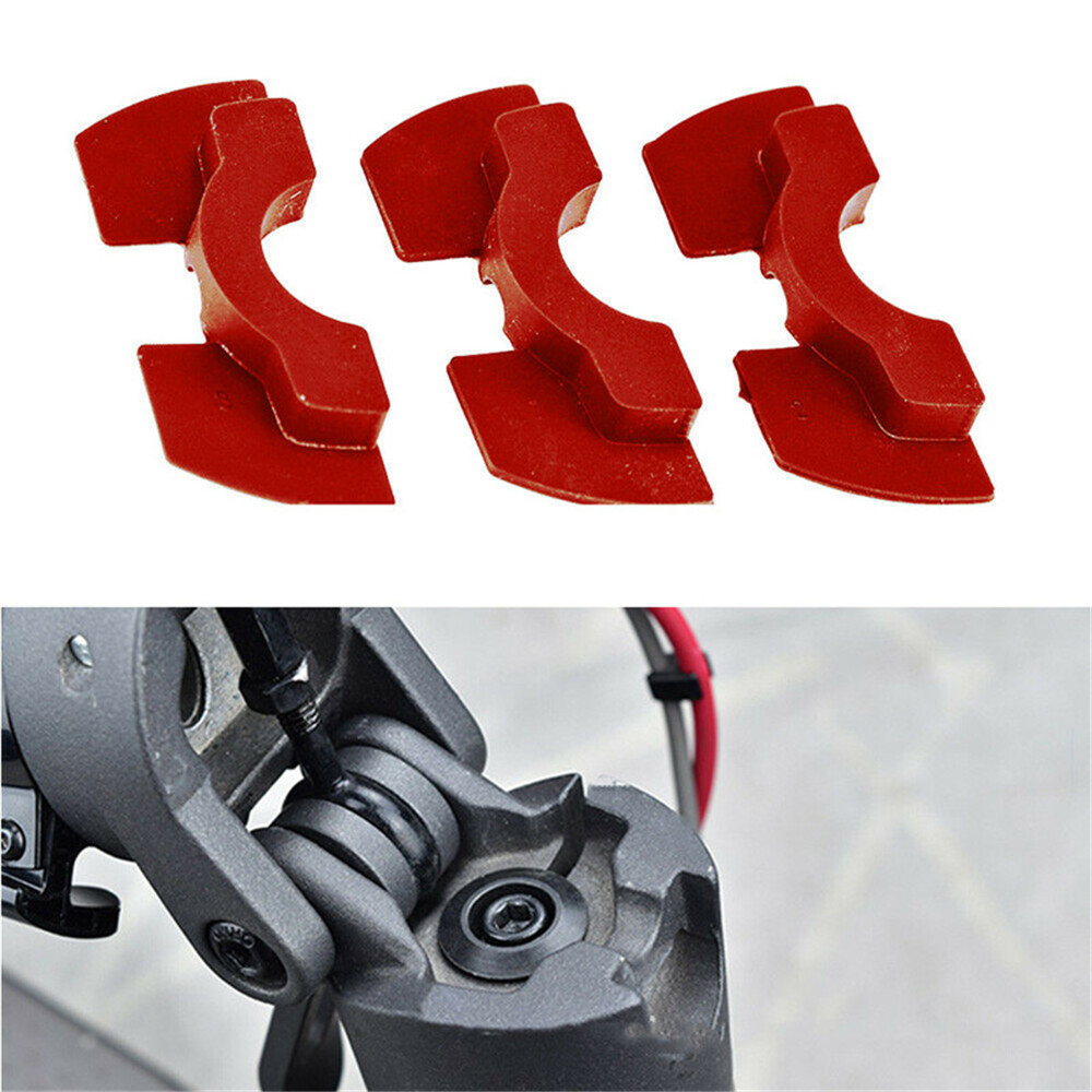 

Red 3Pcs 0.6/0.8/1.2mm Electric Scooter Accessories Rubber Damper For M365