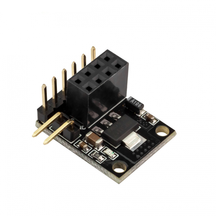 

3Pcs RobotDyn® Socket Adapter For NRF24L01 With 3.3V Regulator For Arduino